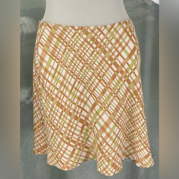BP Nordstrom Dresses & Skirts - BP. Women's Brown and Green Plaid Mini Skirt